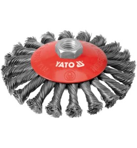 SZCZOTKA TARCZOWA 125MM Z GWINTEM M14