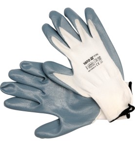 RKAWICE ROBOCZE NYLONOWE OLEJOODPORNE BIAE 10CA