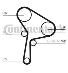 Pompa acqua + Kit cinghie dentate