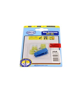 BEZPIECZNIK MINI 20A 5SZT.