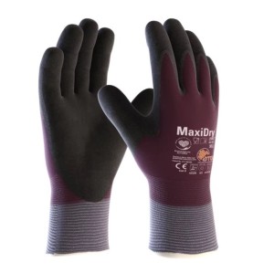 RKAWICE OCHRONNE ATG MAXIDRY ZERO ODPORNE NA DZIAANIE CIECZY  ROZM 9