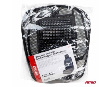 MATA NA FOTEL WENTYLOWANA Z PODPARCIEM LDZWIOWYM I ZAGWKIEM