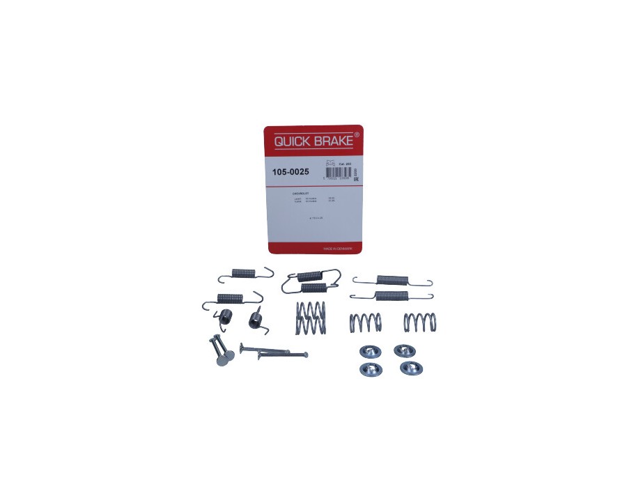 Kit accessori, Ganasce freno stazionamento