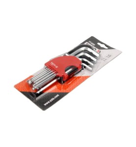 KLUCZE HEX KULKA 10CZ.2-12MM