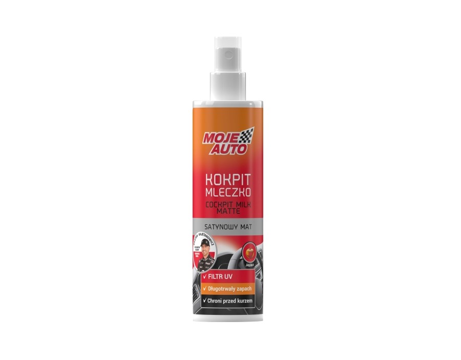 KOKPIT MATOWY MLECZKO JABKO 300ML / MOJE AUTO