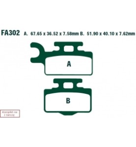 KLOCKI HAM. MOTO. KAWASAKI KX 65  (00-14)