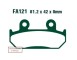 KLOCKI HAM. MOTO.  HONDA XRV 750 AFRICA TWIN (90-93)/  VFR 400 (87-88)/  CBR 600 (87-90)