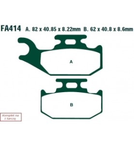 KLOCKI HAM. MOTO.  SUZUKI LT-A 750 KING QUAD (08-10)