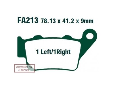 KLOCKI HAM. MOTO. BMW C1 125 (99-03)