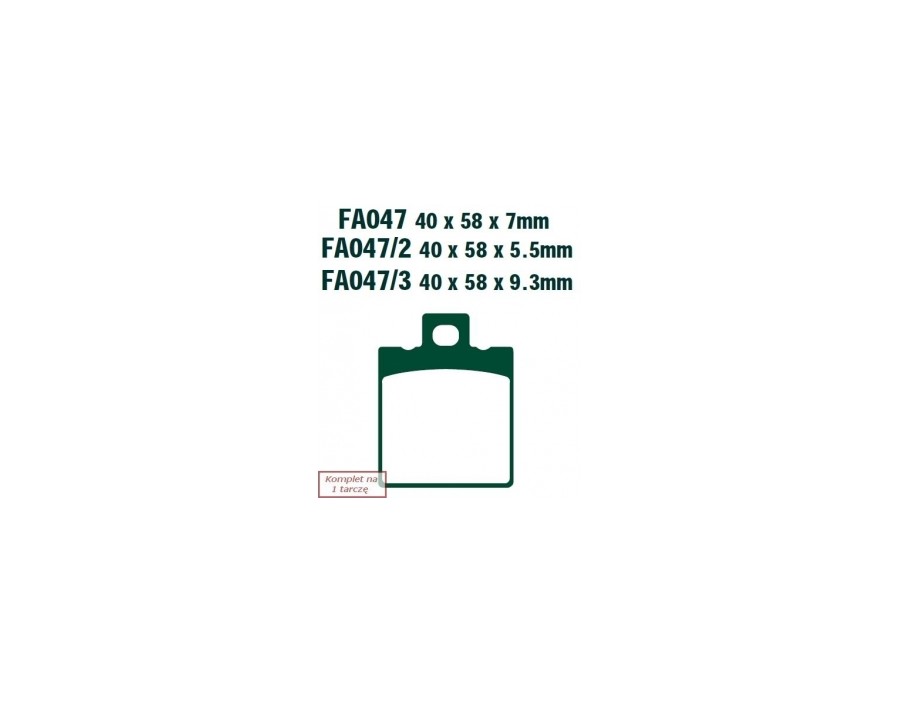 KLOCKI HAM. MOTO. KEEWAY ARN 125 (06-12)