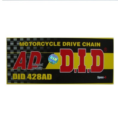 ACUCH NAPDOWY MOTO. DID 428  BEZ O-RING (1882DAN) (ROZKUTY+OGNIWO)