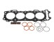 ZESTAW USZCZELEK SILNIKA TOP END MOTO.  KAWASAKI NINJA ZX-10R (2006-2007) 2006-2007 (24EL.) BEZ USZCZELKI POKRYWY ZAWORW