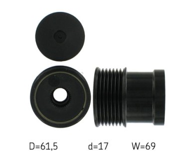 Dispositivo ruota libera alternatore