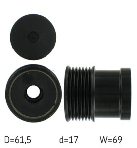 Dispositivo ruota libera alternatore