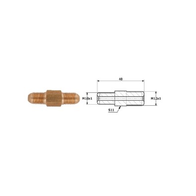CZNIK PRZEWODW HAM. ZEW. M 12X1 SF ZEW M 10X1 SF