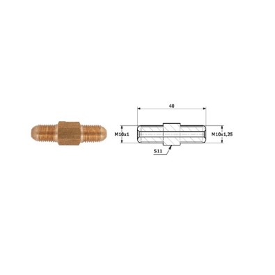 CZNIK PRZEWODW HAM. ZEW. M 10X1 SF ZEW M 10X1