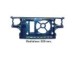 OSSATURA FRONTALE RIVESTIMENTO INT VW GOLF III 91-97