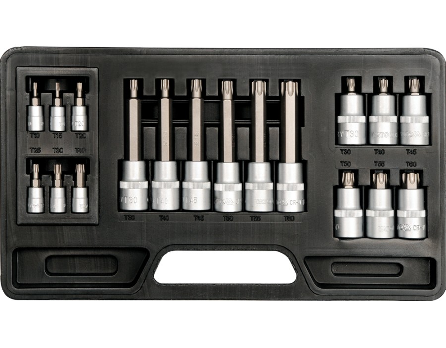 ZESTAW KLUCZY TRZPIENIOWYCH TORX, 18CZ