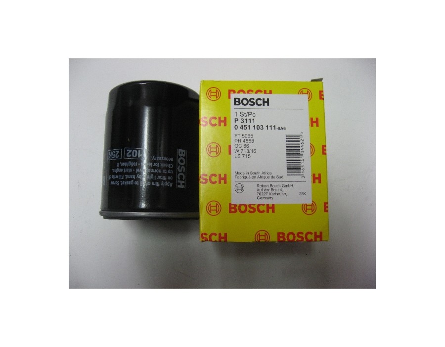 N.9 FILTRI BOSCH P3111 - 0451103111
