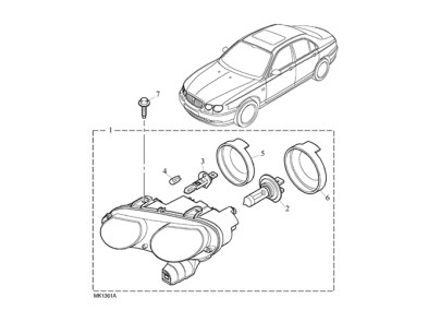 Rover 75/MG ZT Headlamp Assembly