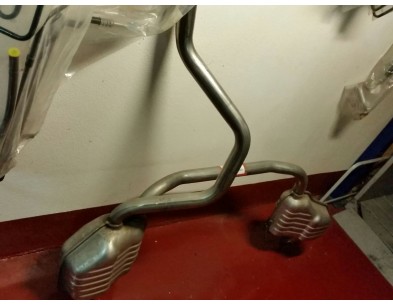 SILENZIATORE POSTERIORE FORD MONDEO 2500 DURATEC EFI ( 170 PS) DAL 05/98 AL 09/00 
rear silencer