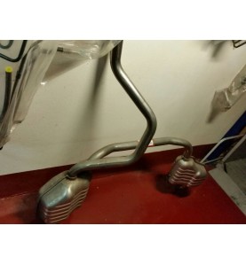 SILENZIATORE POSTERIORE FORD MONDEO 2500 DURATEC EFI ( 170 PS) DAL 05/98 AL 09/00 
rear silencer