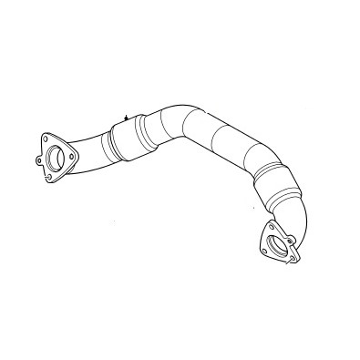 Croce Pipe - Genuine Land Rover OE 1357035 - TUBO SCARICO RANGE ROVER SPORT 2