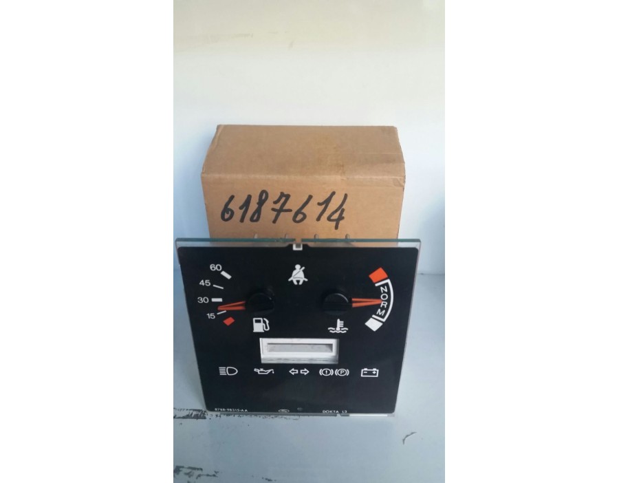 INDICATORI COMBUSTIBILE E TEMPERATURA ACQUA SOLO PER INDICAZIONE CONTINUA DI QUANTITA' DI COMBUSTIBILE FORD ESCORT 1986/1990