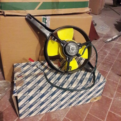 ELETTROVENTOLA FIAT UNO - DUNA - FIORINO OE 5950102 - RICAMBIO ORIGINALE FIAT