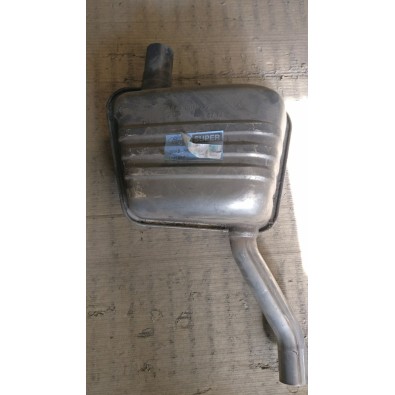 Ford silenziatore posteriore focus 1998-2005 berlina 1.8 zetec 115cv
