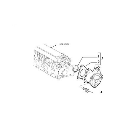 46533295 POMPA FRENI A VUOTO FIAT Brava/o