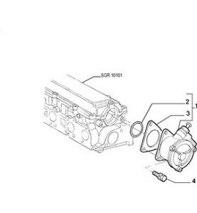 46533295 POMPA FRENI A VUOTO FIAT Brava/o
