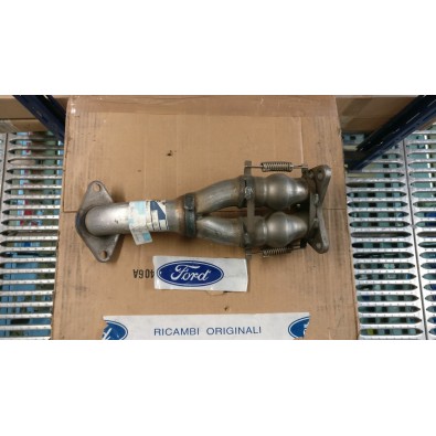 TUBO DI SCARICO ANTERIORE FORD FIESTA 89/96 1.8 DIESEL