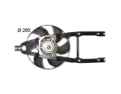 ELETTROVENTOLA FIAT CINQUECENTO 903 CC - OE 46400256