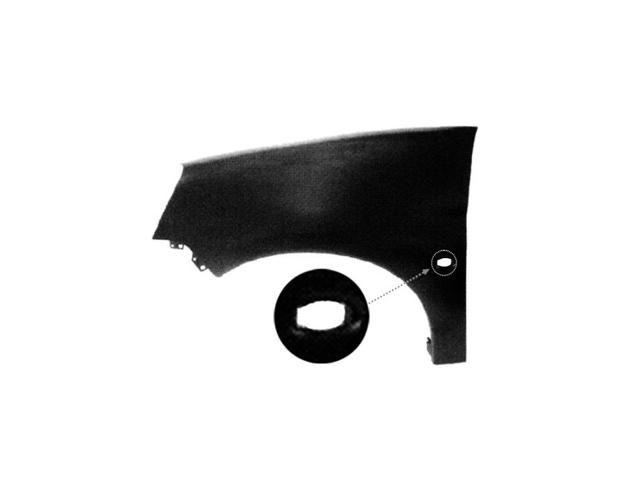 PARAFANGO ANT SX CITROEN BERLINGO 03-08 - OE 7840N5 - EMBO 191120050
