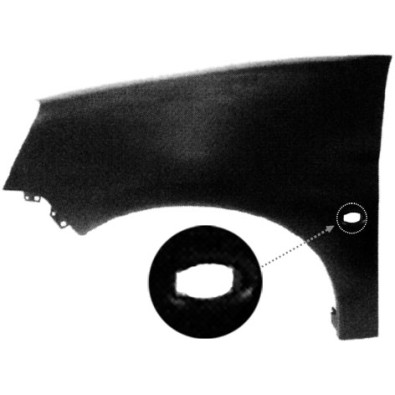 PARAFANGO ANT SX CITROEN BERLINGO 03-08 - OE 7840N5 - EMBO 191120050