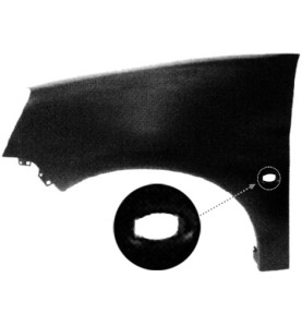 PARAFANGO ANT SX CITROEN BERLINGO 03-08 - OE 7840N5 - EMBO 191120050