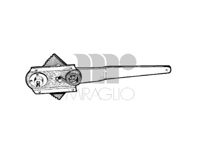 ALZAVETRO MAN ANT SX FIAT IVECO 645 N3 - OE 4648242
