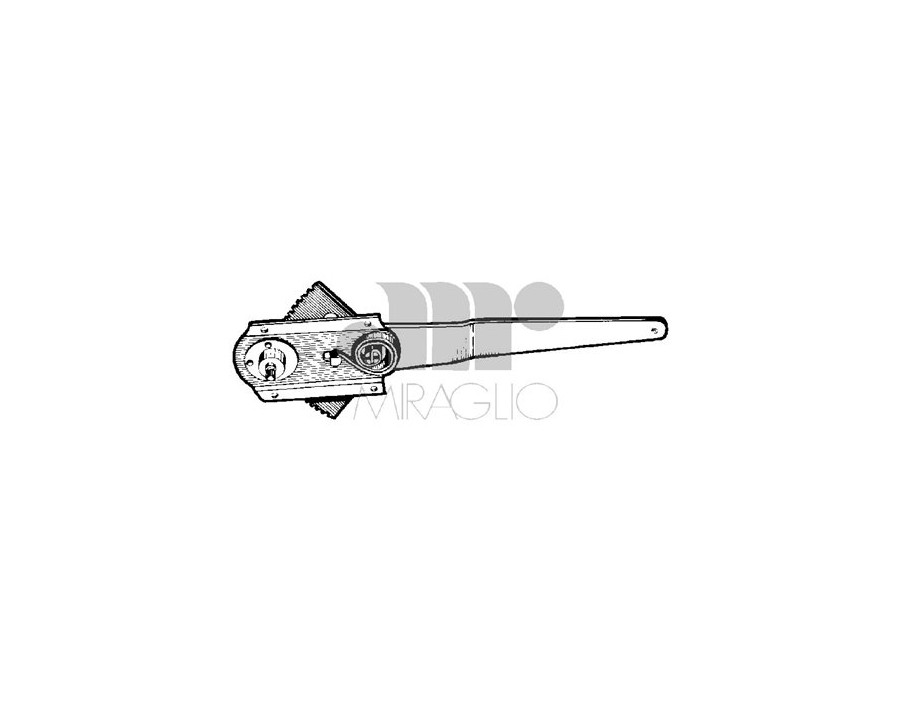 ALZAVETRO MAN ANT SX FIAT IVECO 645 N3 - OE 4648242