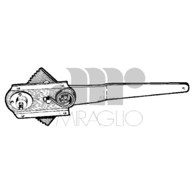 ALZAVETRO MAN ANT SX FIAT IVECO 645 N3 - OE 4648242