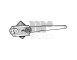 ALZAVETRO MAN ANT SX FIAT IVECO 645 N3 - OE 4648242