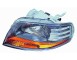 FARO PROIETTORE SX H4 PARABOLA GRIGIA CHEVROLET GM KALOS 02-08 - OE 96540151 - RICAMBIO ORIGINALE