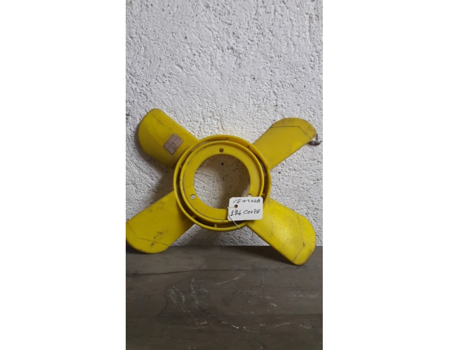 VENTOLA RADIATORE 4 PALE FIAT 124 COUPE' - 124 SPORT T - 125