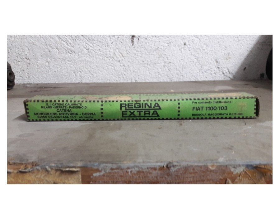 CATENA DISTRIBUZIONE FIAT 1100 - 103 - ORIGINALE REGINA EXTRA - MAGGIORATA 0,015