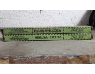 CATENA DISTRIBUZIONE FIAT 850 ORIGINALE REGINA EXTRA - MAGGIORATA  44 MAGLIE - PASS 3/8X3/16- ASA 35