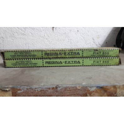 CATENA DISTRIBUZIONE FIAT 850 ORIGINALE REGINA EXTRA - MAGGIORATA  44 MAGLIE - PASS 3/8X3/16- ASA 35