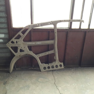 OSSATURA FIANCATA INT SX FIAT 127 - OE 4348651 - RICAMBIO ORIGINALE FIAT