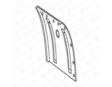 PARAFANGO POST SX IVECO GAMMA Z - OE 9054751 9054763 9060450