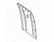 PARAFANGO POST SX IVECO GAMMA Z - OE 9054751 9054763 9060450