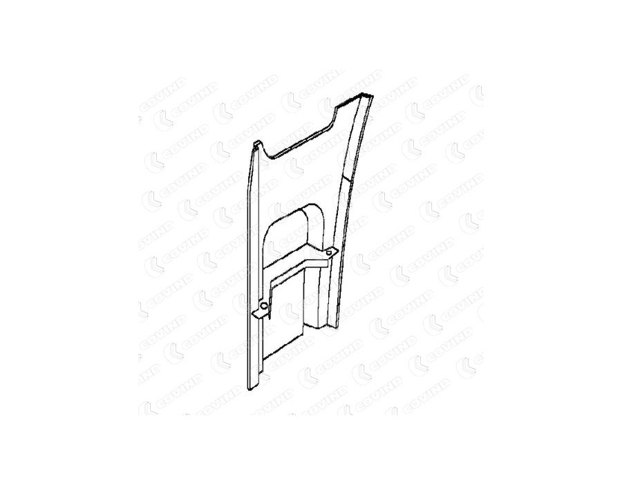 FIANCHETTO PEDANA DX IVECO 190 - OE 4725794  4674255  4697932